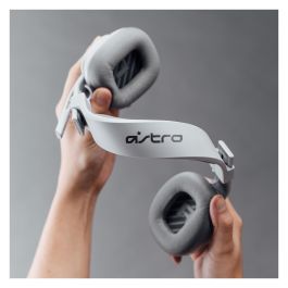 Logitech ASTRO Gaming A10 Gen 2 Auriculares Gaming Diadema Alámbricos con Micrófono Plegable, Conector 3.5 mm, Gris, Compatible PC, Mac, PS4, PS5, Xbox