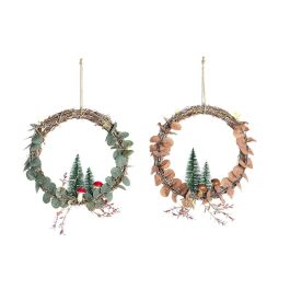Adorno Navideño DKD Home Decor Luz LED Árbol (2 Unidades) (30 x 2 x 30 cm) Precio: 19.89000057. SKU: B157HB7XRN