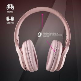Auriculares Ngs Artica Greed Bluetooth Rosa