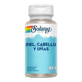 Solaray Piel Cabello Uñas, Suplemento con Biotina, Zinc y Vitamina C, 60 Cápsulas Vegetales Precio: 19.5000003. SKU: B16Y59WKBR