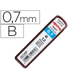 Rotring Minas de Grafito 0,7 mm B Estuche de 12 Minas Precio: 15.98999996. SKU: B1HM7R95AQ