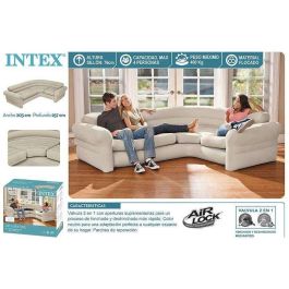 Intex Sofa Hinchable Rinconera 257x203x76 cm PVC