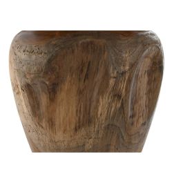 DKD Home Decor Wood 23 Jarrón Decorativo de Teca Hecho a Mano, Colores Natural y Marrón Oscuro, 34x40x34 cm DKD Home Decor Wood 23 Jarrón Decorativo de Teca Hecho a Mano, Colores Natural y Marrón Oscuro, 34x40x34 cm