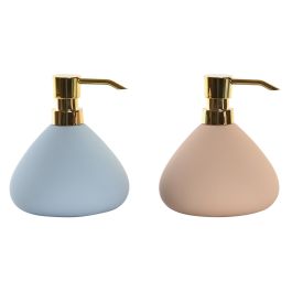 DKD Home Decor Dosificador Gres Azul Celeste Rosa 12.5 x 14.3 x 12.5 cm (6 Unidades) Precio: 35.78999952. SKU: B18PME8VP2
