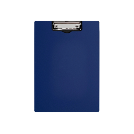 Q-connect Carpeta Miniclip Superior Din A4 Plástico 50% Reciclado Azul Grosor 2,1 mm