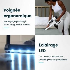 Eziclean Estación Cyclomax R22 Aspiradora sin cable 500 W 35 kPa 52 min Blanco