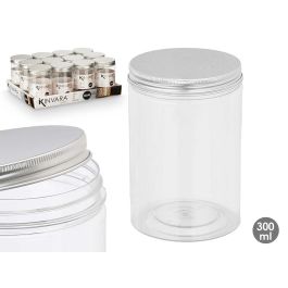 Tarro PET con tapa de aluminio 300 ml Kinvara - 6.5x10x6.5 cm (48 Unidades) Precio: 34.68999941. SKU: B1BZV52R4C