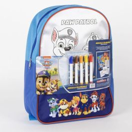 Cerdá Mochila DIY Set para Personalizar Paw Patrol, Azul, 30x38x14 cm, para Niños a partir de 3 años