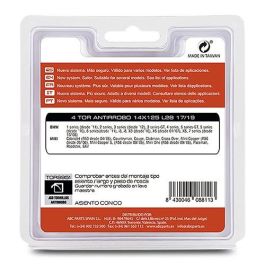 Antirrobo 14x125 L28 17-19 4 Tornillos Black Chrome Cs6 TOR9951 Antirrobo 14x125 L28 17-19 4 Tornillos Black Chrome Cs6 TOR9951