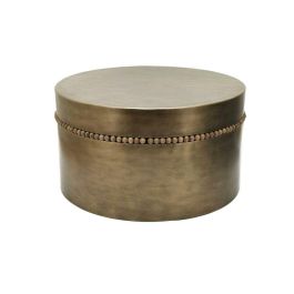 Mesa auxiliar DKD Home Decor 76 x 76 x 42 cm Dorado Metal Precio: 174.49999996. SKU: S3044198