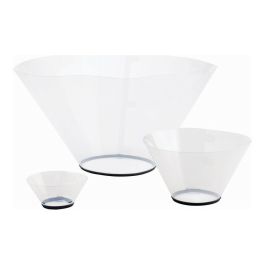 KVP Collar Isabelino Check Cuello 22-27 cm Profundidad 10 cm Transparente Ligero Resistente Acolchado Cuello