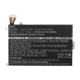 CoreParts Laptop Battery for Asus 36.08Wh Li-Pol 11.1V 3250mAh Black, UX30, UX30-a1, UX30KA, UX30KU, UX30-qx005c, UX30-qx007e, UX30-qx011e, UX3 Precio: 36.49999969. SKU: B1HA9E4D66