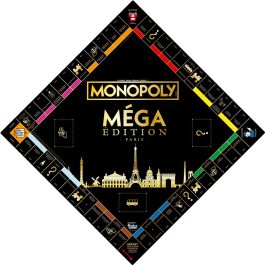 MONOPOLY Mega Paris - Juego de mesa - MOVIMIENTOS GANADORES - A partir de 8 años