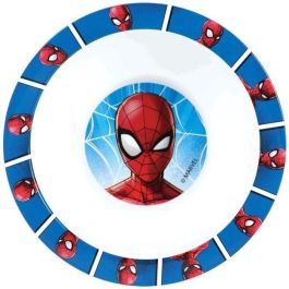 Fun House FUN3524550064741 Vajilla Spiderman con Vaso, Plato Ø22 cm y Ø16 cm, Cubiertos, Botella de Agua y Caja de Aperitivos Fun House FUN3524550064741 Vajilla Spiderman con Vaso, Plato Ø22 cm y Ø16 cm, Cubiertos, Botella de Agua y Caja de Aperitivos