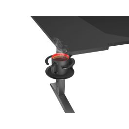 GENESIS NDS-2249 Holm Modular 140 Escritorio Gaming Altura Ajustable, Negro, con Soporte Bebida/Auriculares y LED RGB GENESIS NDS-2249 Holm Modular 140 Escritorio Gaming Altura Ajustable, Negro, con Soporte Bebida/Auriculares y LED RGB