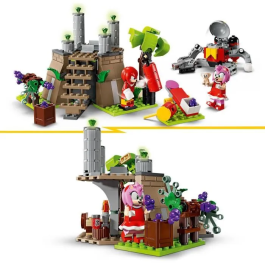 Lego Sonic the Hedgehog 76998 Set de Knuckles y el Santuario del Maestro Jugador Esmeralda