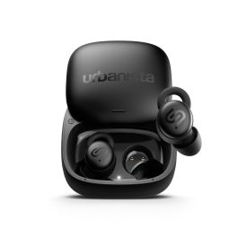 Urbanista Porto Auriculares Inalámbricos True Wireless con Cancelación de Ruido Pasiva, 27h Autonomía, IPX4, Micrófono Negro Urbanista Porto Auriculares Inalámbricos True Wireless con Cancelación de Ruido Pasiva, 27h Autonomía, IPX4, Micrófono Negro