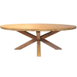 Mesa de Comedor Home ESPRIT madera de teca 220 X 120 X 78 cm