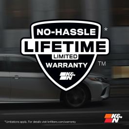 K&N 33-3174 KN33-3174 Filtro de Aire Lavable Reutilizable - Aumenta Potencia y Torque, Garantía Millón de Millas