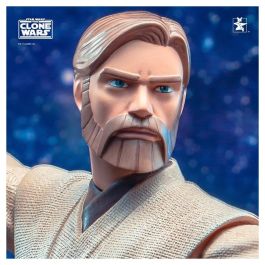 Diamond Select Toys Busto de Resina Obi-Wan Kenobi Star Wars Clone Wars 15cm Edición Limitada