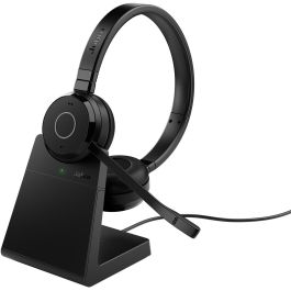 Jabra Evolve 65 TE Link390a MS Auriculares estéreo inalámbricos/con cable con base de carga, oficina/centro de llamadas, negro Precio: 197.89000055. SKU: B13HP55K9G