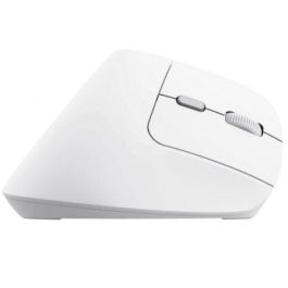 Ratón Ergonómico Inalámbrico Trust Bayo II/ Batería recargable/ Hasta 2400 DPI/ Blanco Ratón Ergonómico Inalámbrico Trust Bayo II/ Batería recargable/ Hasta 2400 DPI/ Blanco