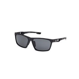 Adidas Sport SP0101 Gafas de Sol Polarizadas para Hombre, Lente Rectangular, Armazón Inyectado, Patilla 130mm