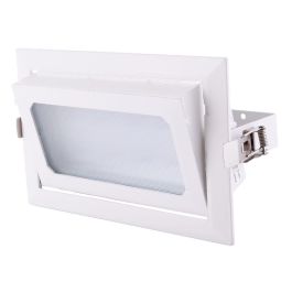 Foco Downlight LED 30W 5000Lm 4000ºK Rectangular Orientable 40.000H [HO-COB-R-OR-30W-W] Precio: 30.50000052. SKU: 15096798314883