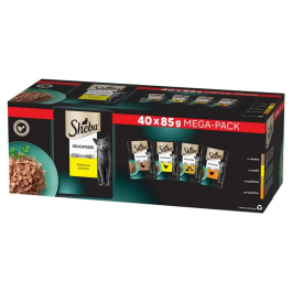 Sheba Gatos Aves en Gelatina Alimento Húmedo Bulkpack Multipack 40x85g Precio: 19.5000003. SKU: B1BW6MT9T4