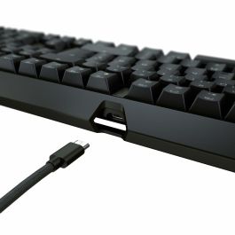 Cherry Teclado para juegos XTR1732321726054 con cable - Elegante carcasa de aluminio - Negro