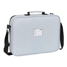 Cartera Escolar F.C. Barcelona Gris (38 x 28 x 6 cm)