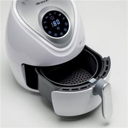 Ariete Freidora de Aire 4616/03 Blanca con Pantalla LCD Táctil, Cocina Saludable con Menos Grasa