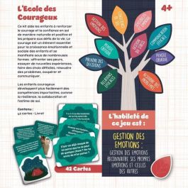 Lisciani Giochi LIS8008324110087 Juego de Cartas Educativo para Niños Valientes - Habilidades para la Vida con Tarjetas Ilustradas