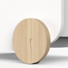 Demeyere DEM3397701638296 Carro de Almacenamiento con Ruedas FIRMIANA Estilo Escandinavo, Blanco Mate / Roble Kronberg, 49,8 x 35 x 52,5 cm Demeyere DEM3397701638296 Carro de Almacenamiento con Ruedas FIRMIANA Estilo Escandinavo, Blanco Mate / Roble Kronberg, 49,8 x 35 x 52,5 cm