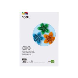 Cartulina Liderpapel A3 180 gr-M2 10 Colores Surtidos Paquete 100 Hojas