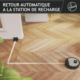 Hoover HG510D Robot Aspirador en Seco con Navegación Láser, Wi-Fi, 90 min Autonomía, Cepillo XL, Ultra Silencioso 68 dBA
