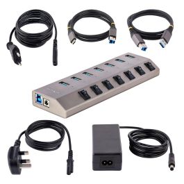 Hub USB Startech 5G7AIBS-USB-HUB-EU Hub USB Startech 5G7AIBS-USB-HUB-EU