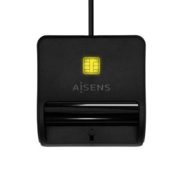 Aisens Lector de Tarjetas Inteligente para DNI, USB-C, Negro - Compatible con DNIe y tarjetas inteligentes, Cumple estándares FIPS 201, TAA e ISO 7816 Aisens Lector de Tarjetas Inteligente para DNI, USB-C, Negro - Compatible con DNIe y tarjetas inteligentes, Cumple estándares FIPS 201, TAA e ISO 7816