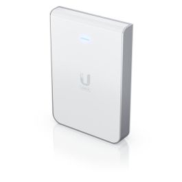 Ubiquiti Punto de Acceso Inalámbrico U6 In-Wall WiFi 6 Dual-Band 2.4/5 GHz 5.3 Gbps con 5 Puertos Ethernet PoE Integrado