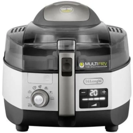 Delonghi FH1396/1 MultiFry Freidora sin Aceite Extra Chef Blanco/Negro con Pantalla Digital y 7 Recetas Preprogramadas Precio: 275.4999995. SKU: B1386J38V8