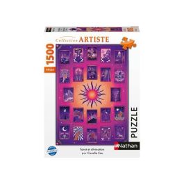Nathan RAV12000930 Puzzle 1500 Piezas Tema Tarot y Adivinación Coralie Fau Calidad Premium para Adultos y Jóvenes +14 Años