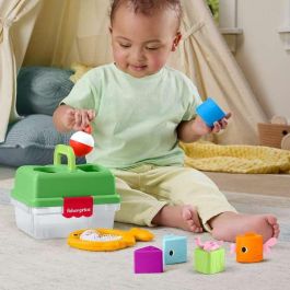 Fisher-Price Caja de Pesca Encaja y Guarda JLB85 Juguete Educativo Clasificación de Formas +12 Meses