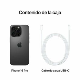 Smartphone Apple iPhone 16 Pro 1TB/ 6.3"/ 5G/ Titanio Negro