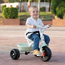 Smoby Triciclo Be Fun Confort Verde para Niños a Partir de 3 Años