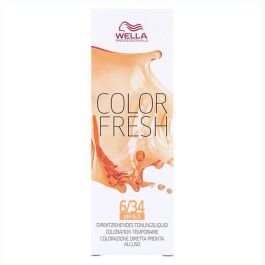 Wella Color Fresh 6/34 Tinte Semipermanente Rubio Oscuro Oro Cobrizo Potenciador del Color 75 ml Precio: 12.50000059. SKU: S4255217