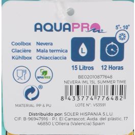 Nevera IML 15L Summer Time Aquapro - Enfría tus bebidas (4 Unidades) Nevera IML 15L Summer Time Aquapro - Enfría tus bebidas (4 Unidades)