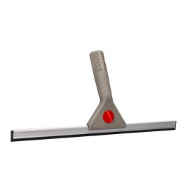 Q-connect Limpiacristales Industrial Mango de Acero Hoja Plástico 40 cm Ancho