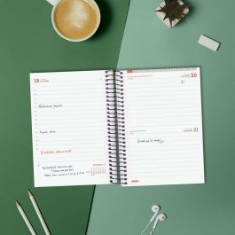 Finocam Agenda Para Estudiantes E8 Espiral 120x171 mm Turquesa 2025-2026 Finocam Agenda Para Estudiantes E8 Espiral 120x171 mm Turquesa 2025-2026