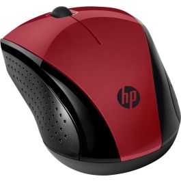 HP Ratón Inalámbrico 220 (Sunset Red) - Ratón Inalámbrico de Tamaño Viaje con Larga Duración de Batería