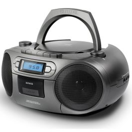 Radio Cassette Aiwa BBTC-550MG Bluetooth Gris